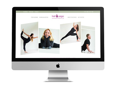 Hot Yoga Website design web web design websites