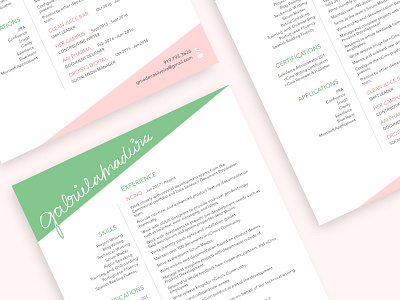 Resume Design