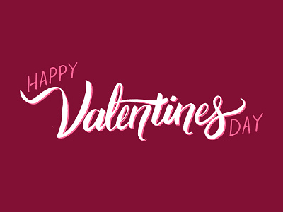 Valentine's Day Lettering