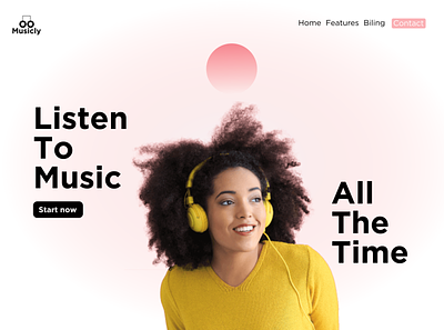 UI/UX design for music website | letket branding design graphic design ui ux