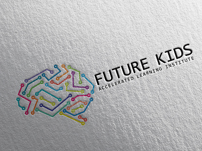 Future Kids branding design illustration logo typography vector