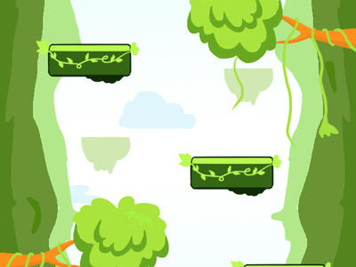 Forest Background design flat game art game asset illustration uidesign vector