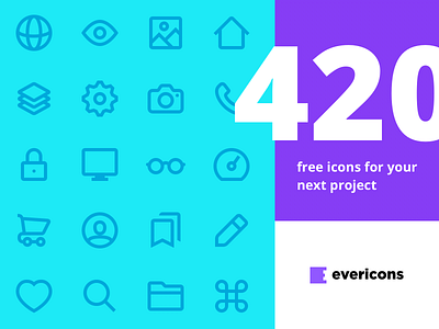 Download Evericons for FREE! evericons freebie icon icons