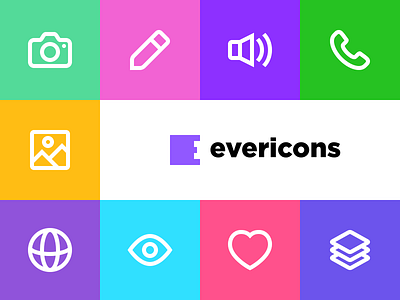 Evericons v.1.1 evericons free freebie icon icon set icons