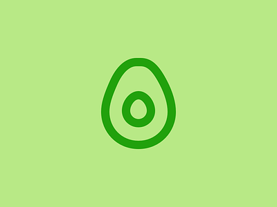 Evericons Everyday #002 avocado evericons icon