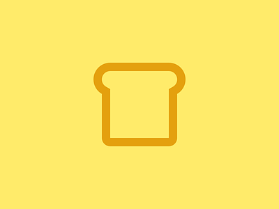 Evericons Everyday #007 bread evericons everyday icon