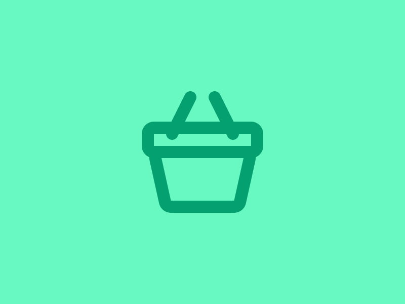 Evericons Everyday #008 basket everyday icon evericons