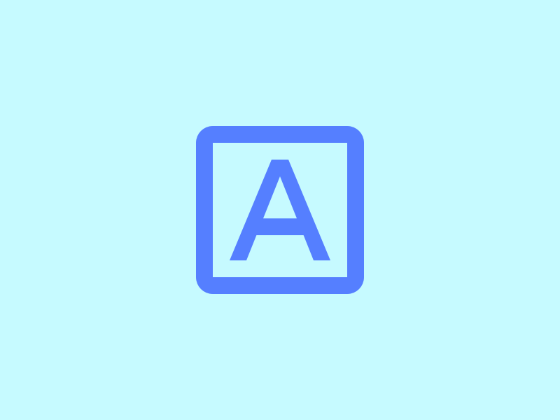 Evericons Everyday #010 text-bgcolor freebie everyday icon evericons
