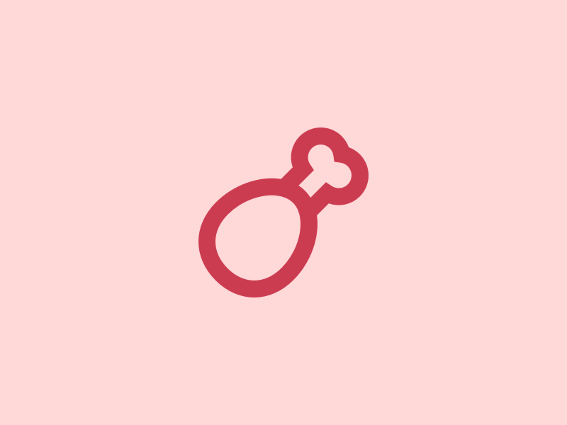 Evericons Everyday #011 fried chicken everyday freebie icon evericons