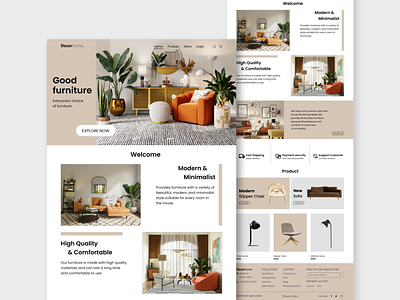 Furniture Web Design design furniture website ui ui inspiration uiux user experience user interface ux web design