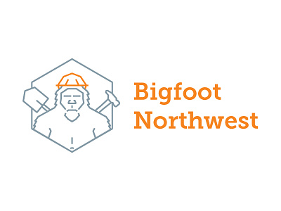 Bigfoot Logo bigfoot logo sasquatch