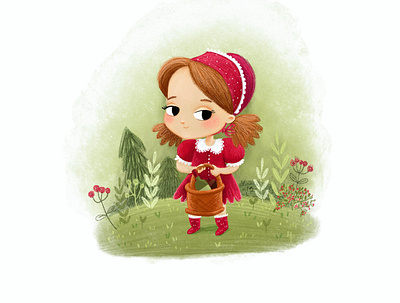 Red Riding hood childrens illustration illustration kids book red riding hood