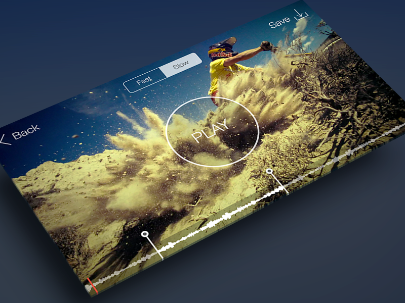 Slow Motion Camera by Vlad Ucrainschi on Dribbble