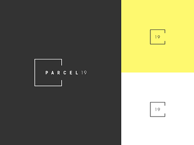 Studio Parcel19 Logo branding design flat icon logo minimal