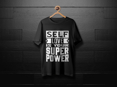 Motivational Typography T-Shirt Design