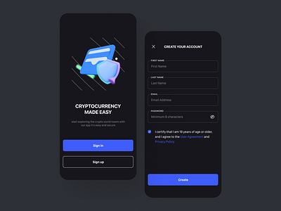 GIZMO WALLET - Crypto & NFT wallet by Shahram Shahbazi on Dribbble
