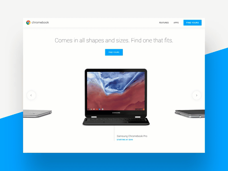 Chromebooks Find Yours by Kailie Parrish for Upperquad on Dribbble