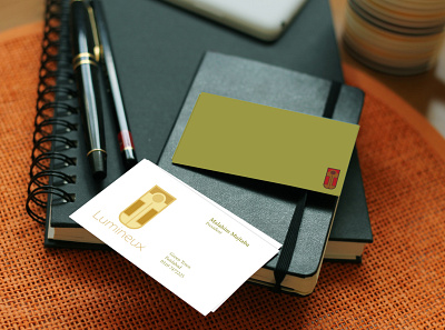 Unique Business Card business card card graphic design logo mockup stationery