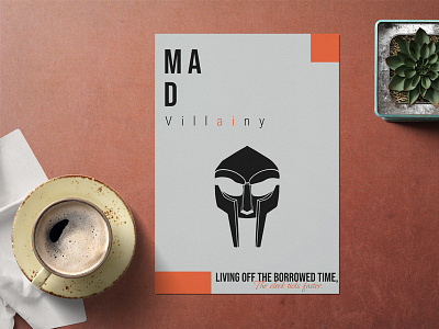 MF Doom design graphic design illustration poster stationery vector