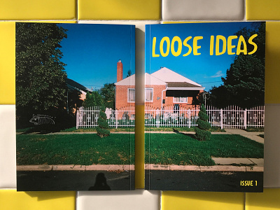 Loose Ideas Magazine | Issue 1 design graphic design illustration magazine page layout photography type