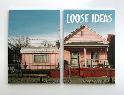 Loose Ideas Magazine | Issue 2 design graphic design illustration magazine page layout photography type