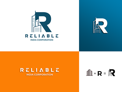 Logo design for Reliable India Corporation branding brochure design businesscard design graphic design logo