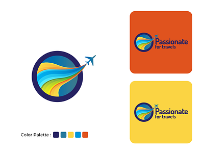Logo, Stationery and brochure design for Travel company branding businesscard design graphic design logo logo design stationery design