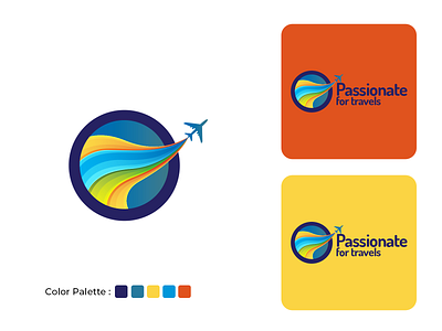 Logo, Stationery and brochure design for Travel company