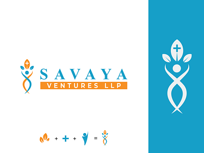 Logo design for Pharma industry "Savaya Ventures LLP"