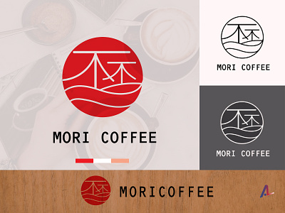 Mori Coffee - Coffee Shop Logo adobe illustrator awesome logo branding design design services designer figma illustration logo ui