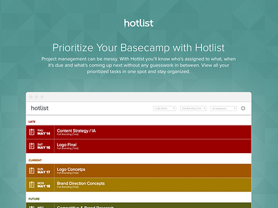 Hotlist For Basecamp