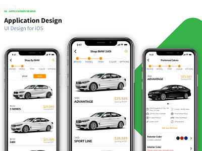 E-commerce Car Sales Application & Web Design app car car dealer car dealers car dealership design ecommerce ecommerce shop ios iphone iphone x mobile ui