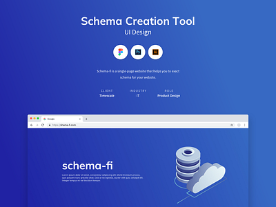 Schema Creation Website design development it schema sql technnology ui webdesign website