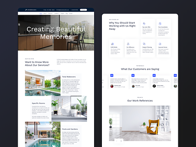 Typical Trades/Contracting Business Website Template australia building contracting business contractor design home house project renovation template trades business tradie ui ux web web template webdesign website website design website template
