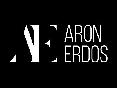 Aron Erdos Photography Logo branding logo photo photographer photography