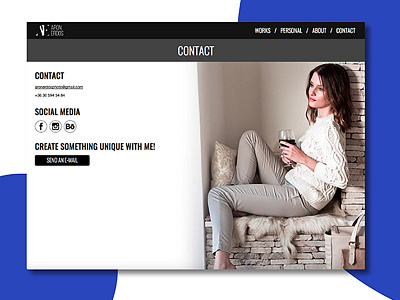 Aron Erdos Photography UI | Designed | Coded bootstrap design graphic interface responsive ui user