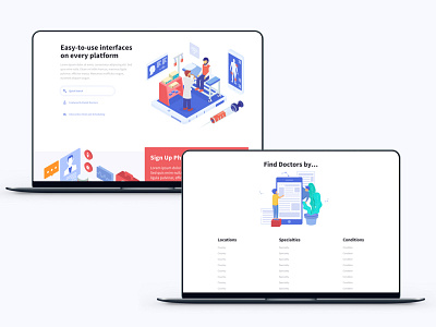 Find a Doctor website design doctor find search ui uidesign ux uxdesign uxdesigner website