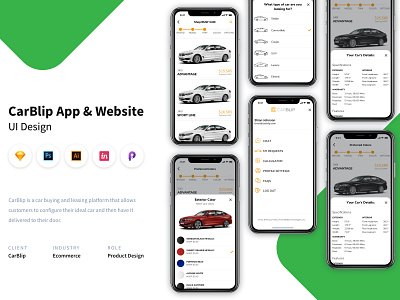 E-commerce Car Sales Application & Web Design app car cars dealer dealership design ecommerce ecommerce app iphone mobile responsive sell ui user interface ux webdesign website