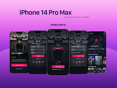 Mobile App UI design