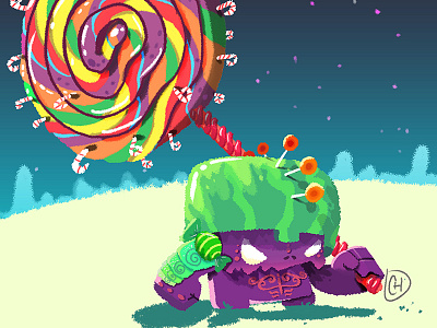 Gladiator art candy challenge character design gladiator illustration monster