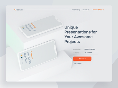 Download Mockup Designs Themes Templates And Downloadable Graphic Elements On Dribbble