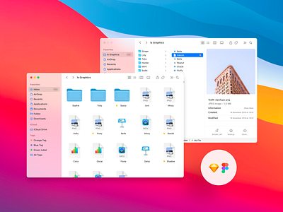 Free MacOS 11 Big Sur UI Kit big sur free freebie mac os 11 macos 11 ui uikit