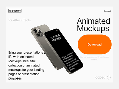 Download Animated Mockup Designs Themes Templates And Downloadable Graphic Elements On Dribbble