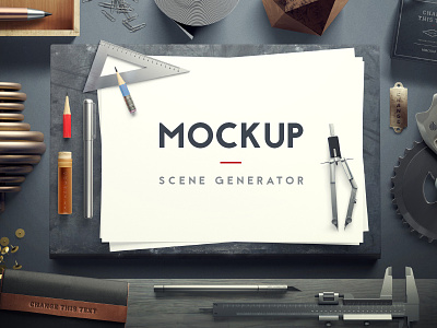 Mockup Scene Generator [+ Free Sample]