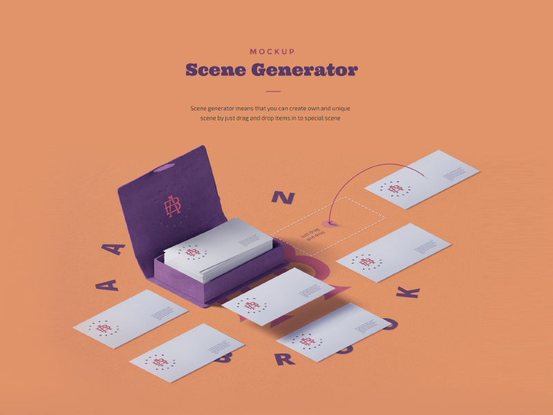 Download Mockup Scene Generator by Ruslanlatypov for ls.graphics on Dribbble