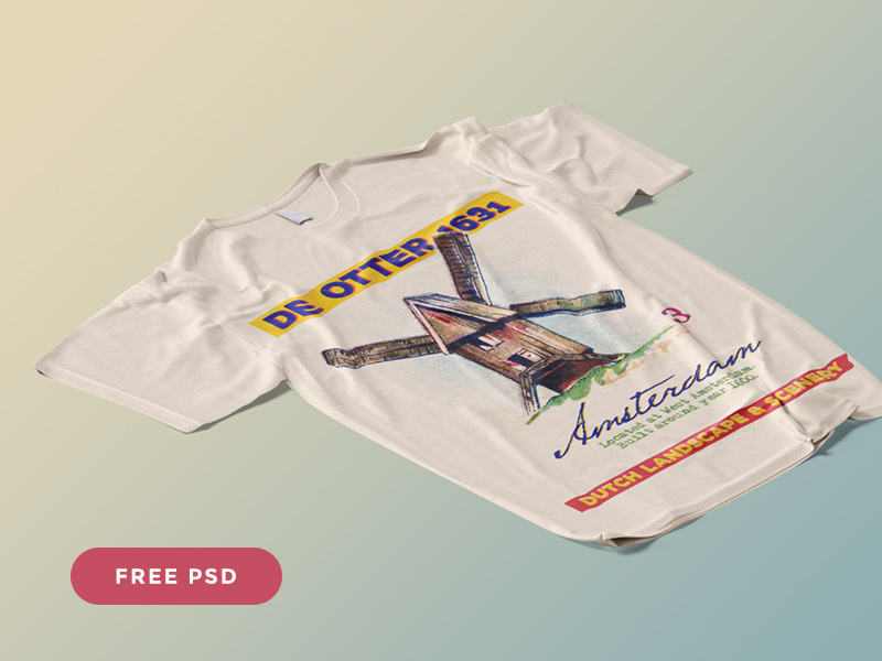 Free T-Shirt Mockup by Ruslanlatypov for ls.graphics on ...