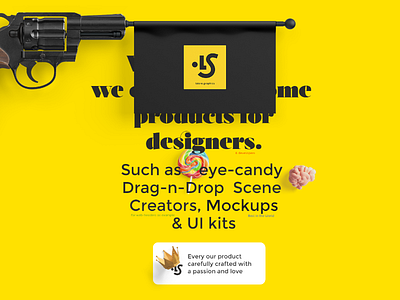 LS, Mainpage Update​ design lstore mockup scene creator ui web