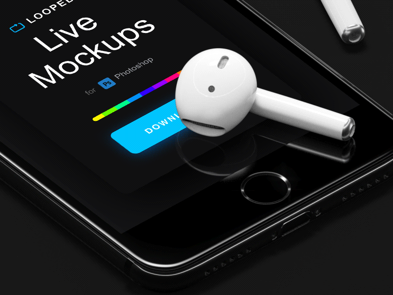 Download Iphone Video Mockup Designs Themes Templates And Downloadable Graphic Elements On Dribbble