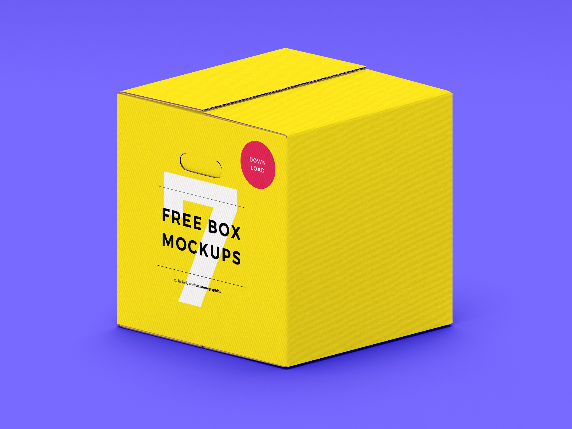 Box mockup