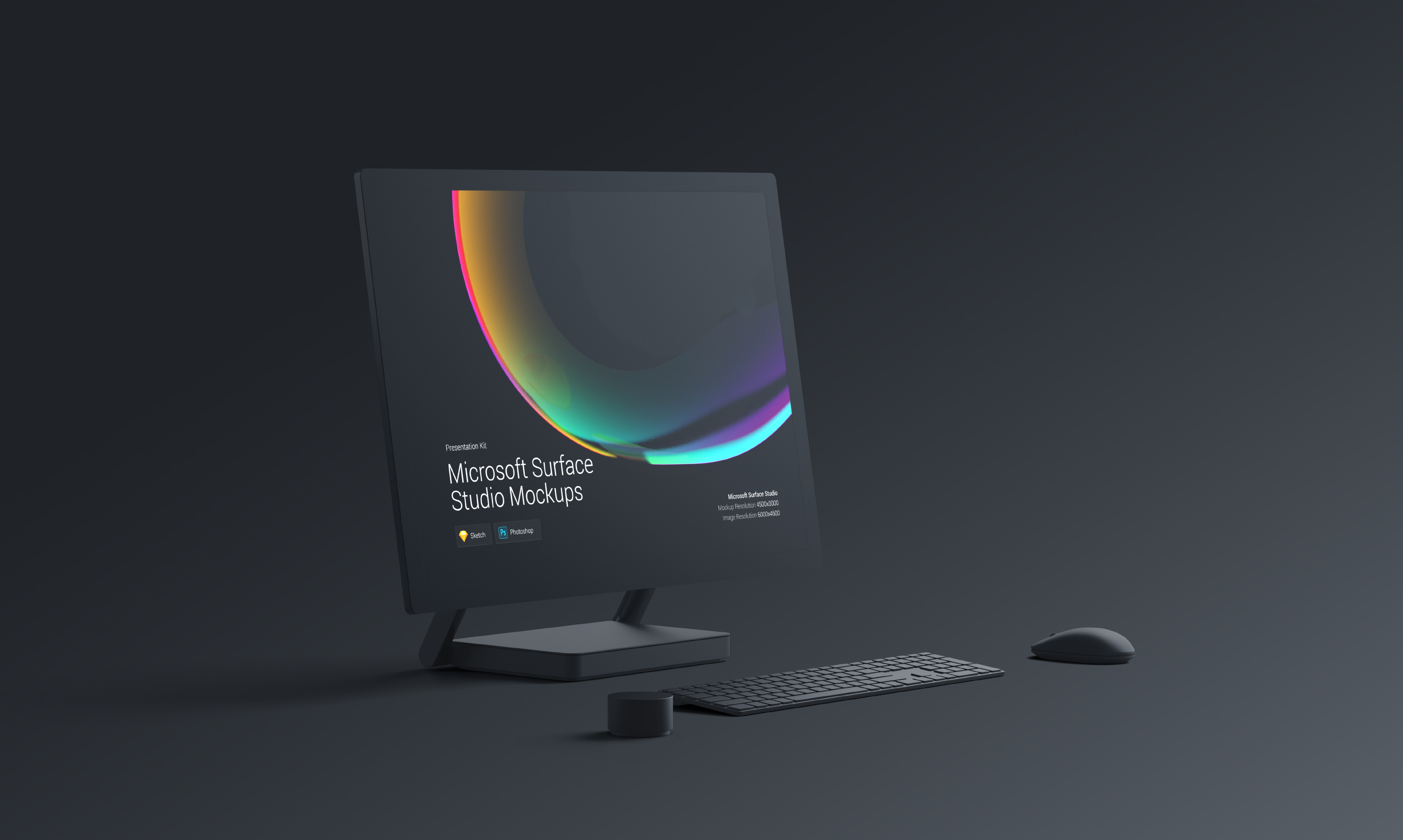 Microsoft Surface Studio Mockups by Ruslanlatypov for ls.graphics on Dribbble